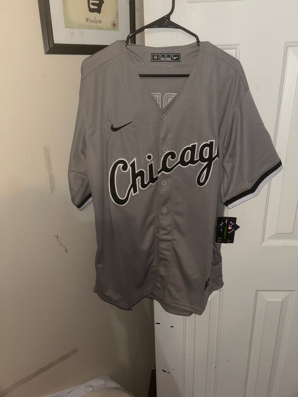Nike Chicago White Sox gray jersey Jordan size 2xl