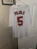 White Nike St. Louis Cardinals Albert Pujols jersey size xl