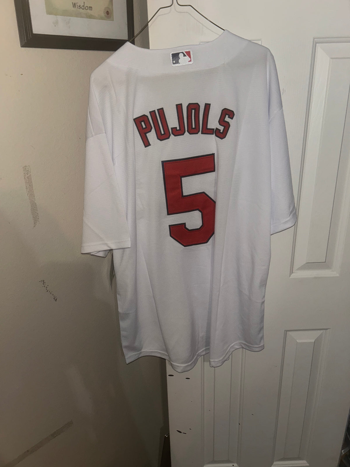 White Nike St. Louis Cardinals Albert Pujols jersey size xl