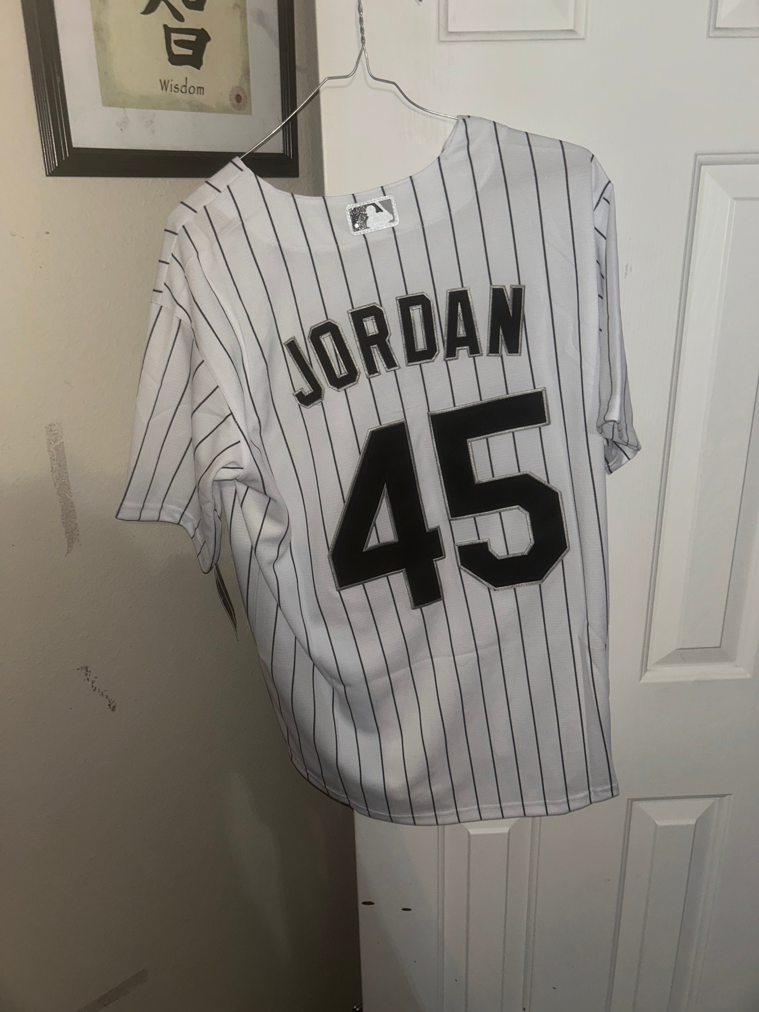 Nike Chicago White Sox Jordan size L jersey