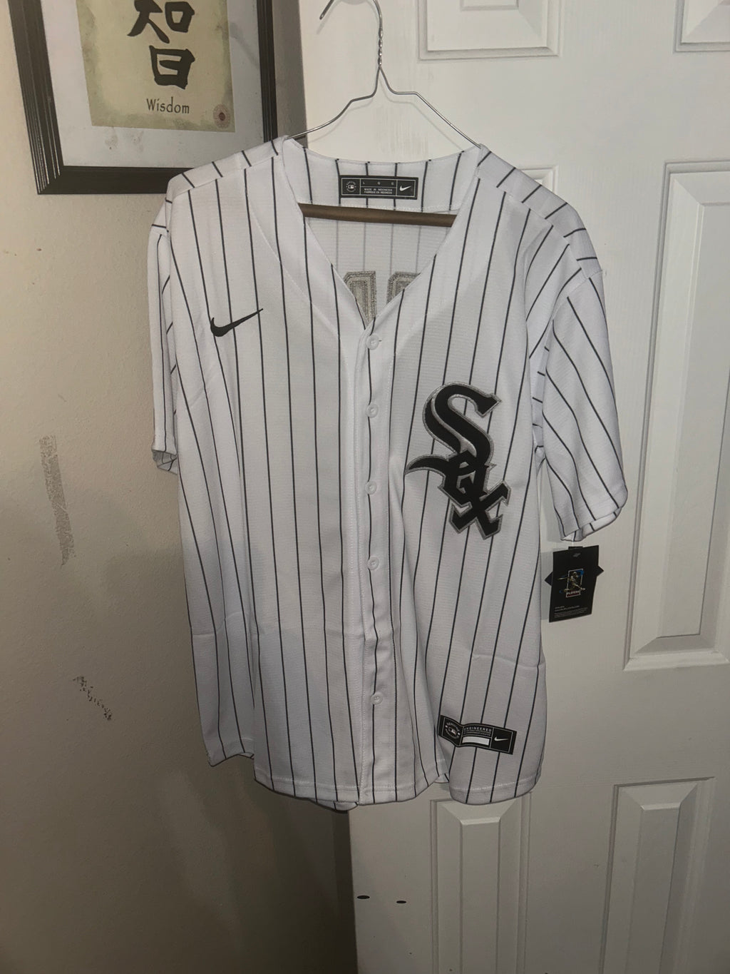 Nike Chicago White Sox Jordan size L jersey