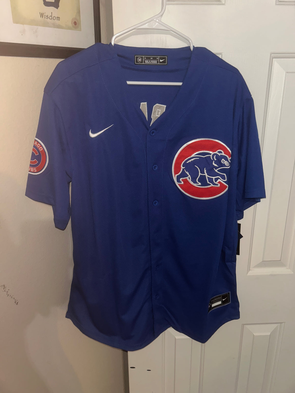 Nike Chicago Cubs blue Pete Crow-Armstrong size xl jersey