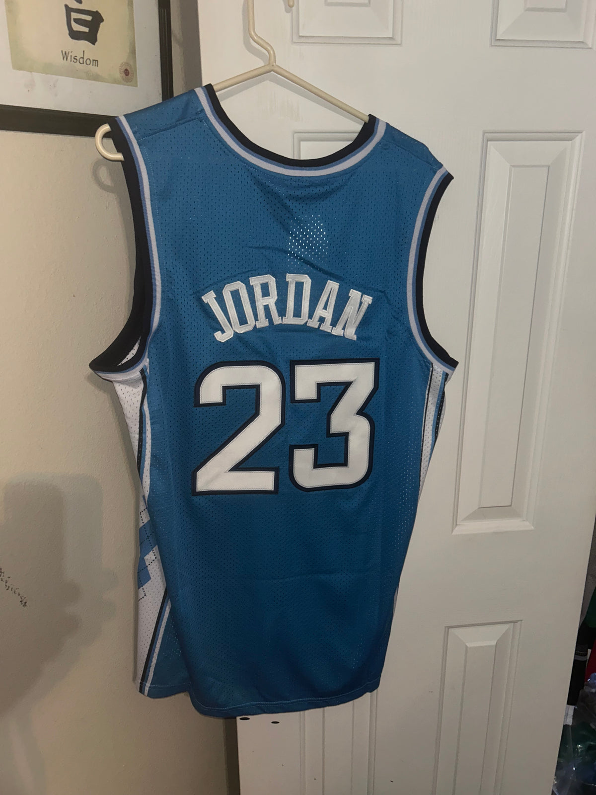 Jordan North Carolina blue jersey size xl