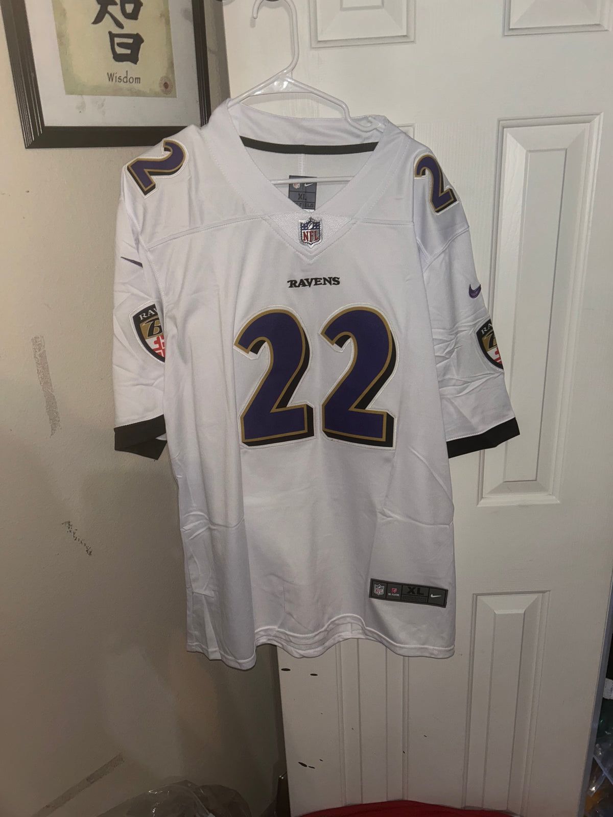 Nike Ravens white jersey Derrick Henry size xl