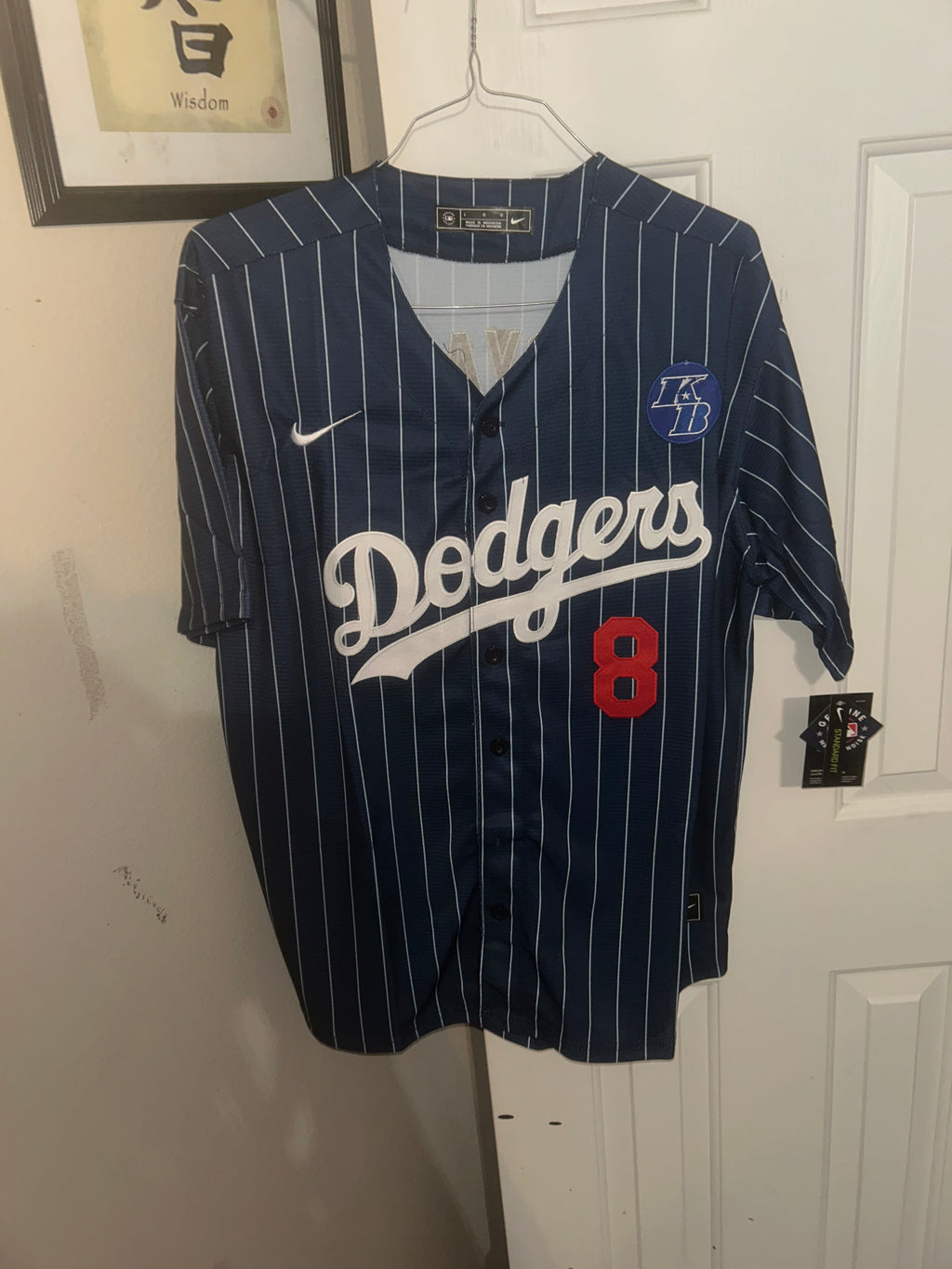 Nike Los Angeles Dodgers Kobe Bryant size L