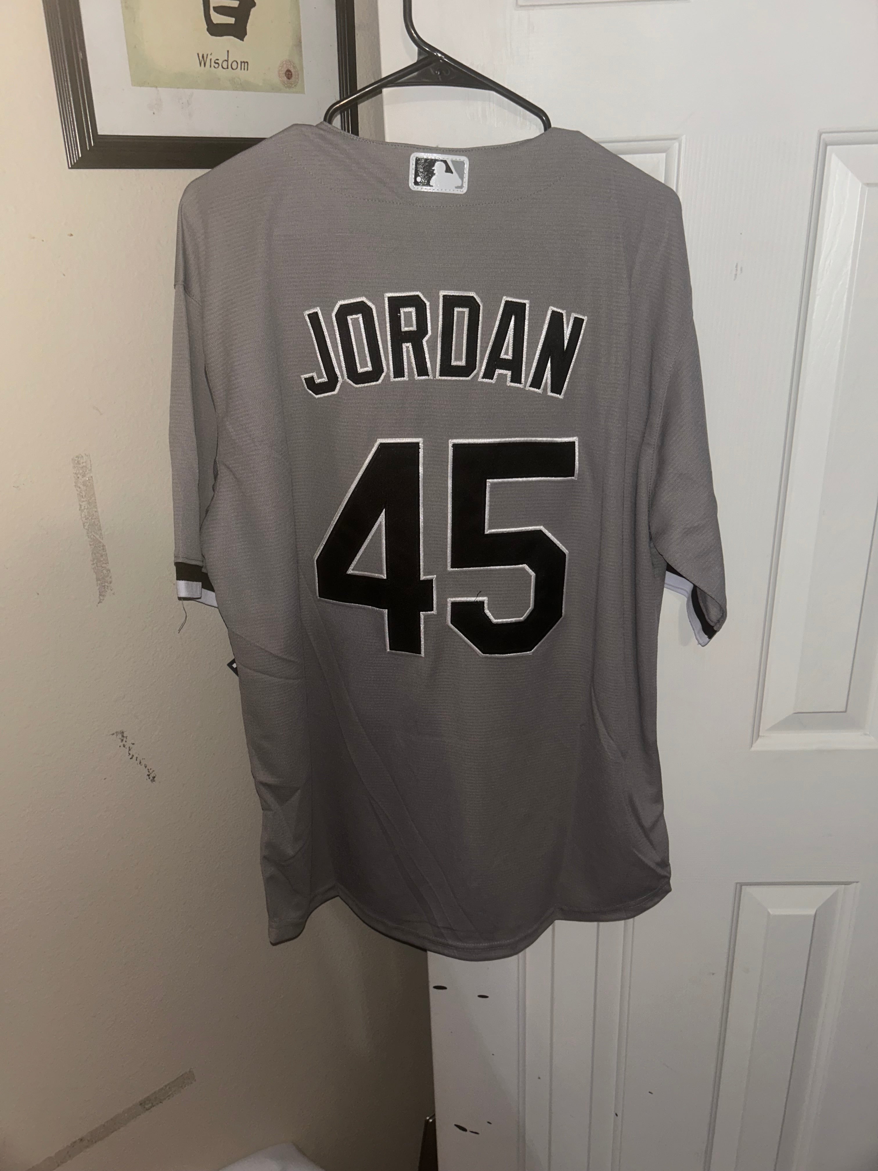 Nike Chicago White Sox gray jersey Jordan size 2xl