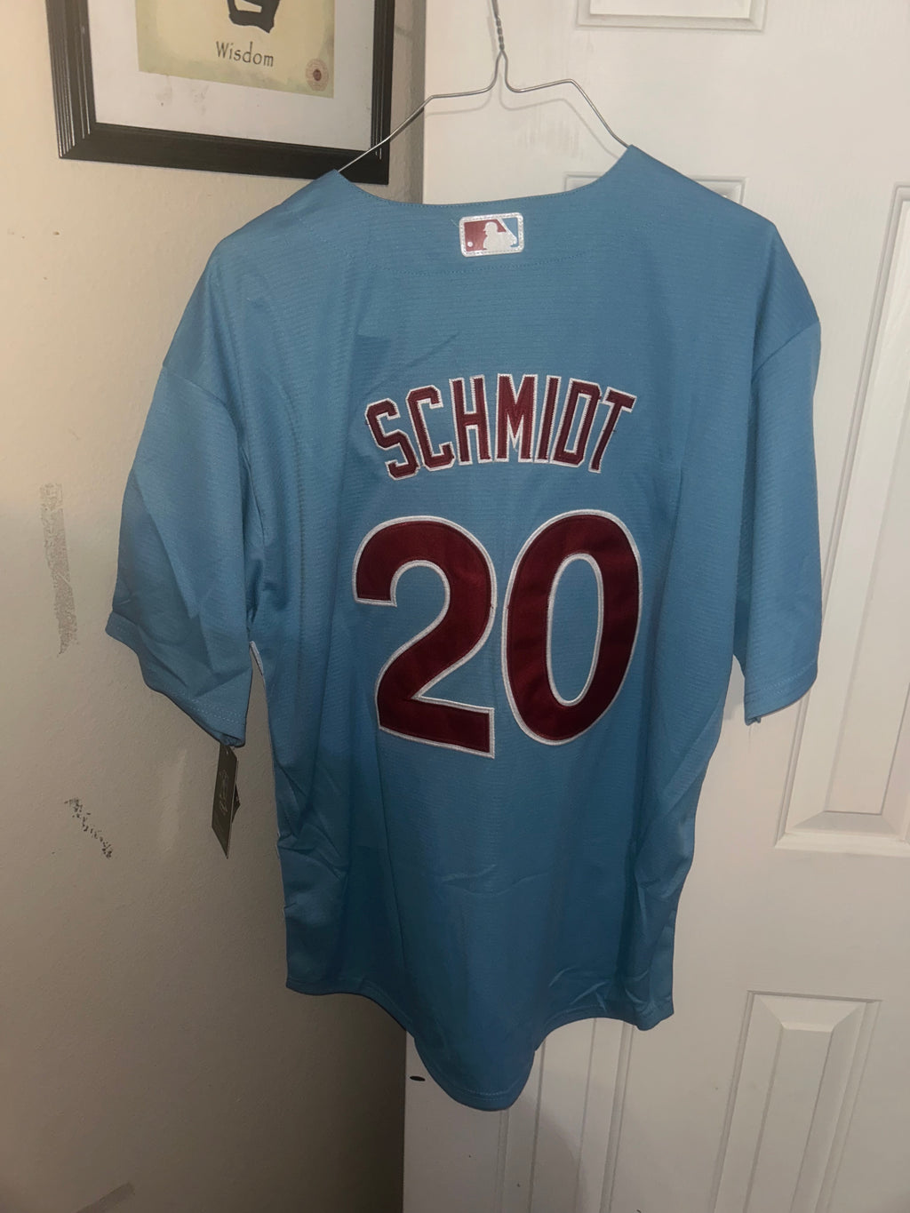 mike schmidt size xl Nike jersey