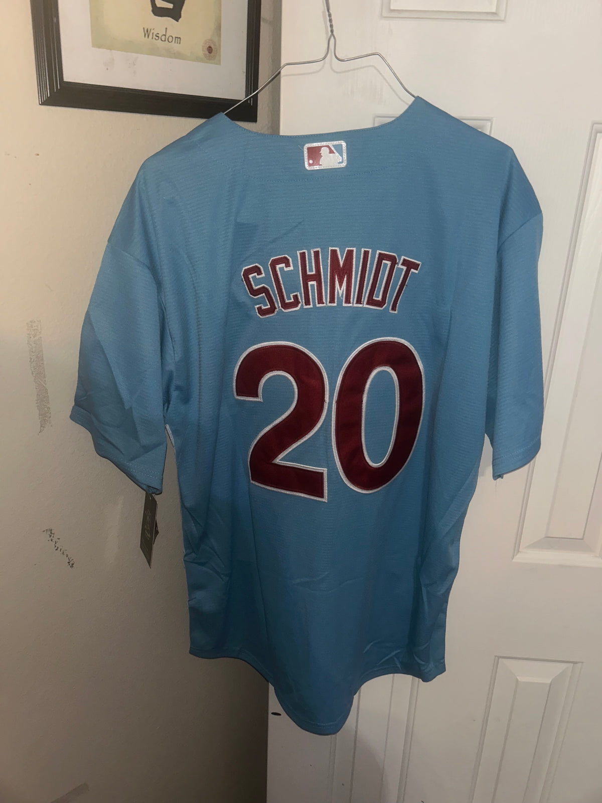mike schmidt size xl Nike jersey