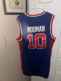 Detroit Pistons Dennis Rodman jersey size xl