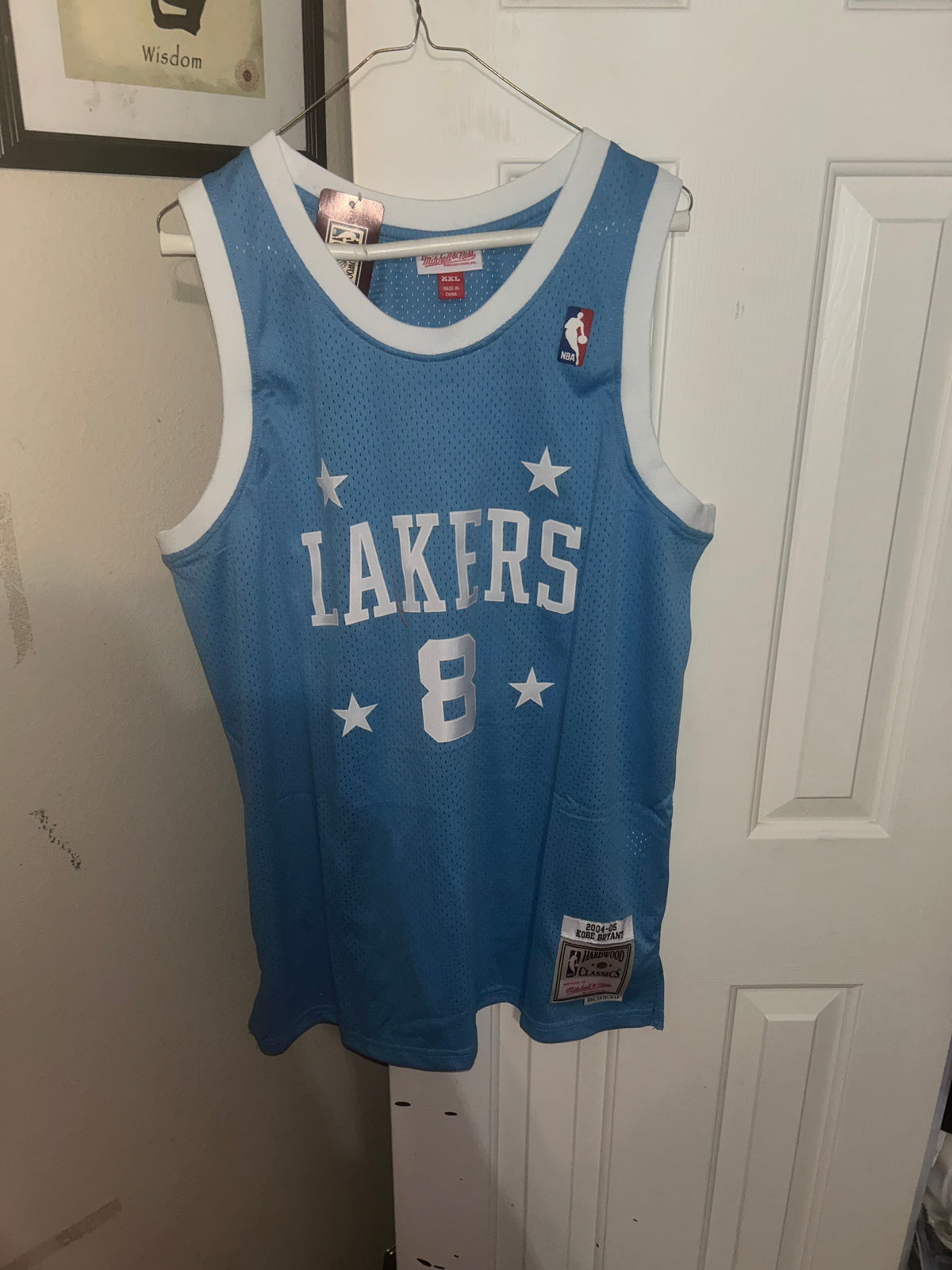 Kobe Bryant size 2xl jersey