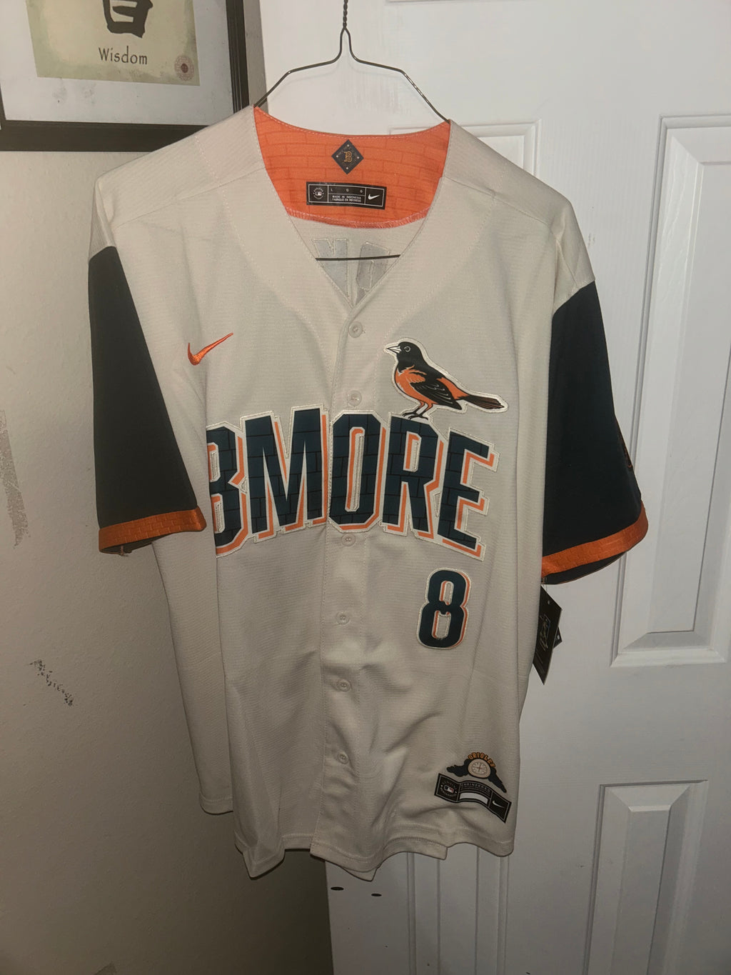 Nike Cal Ripken Baltimore Orioles jersey size L