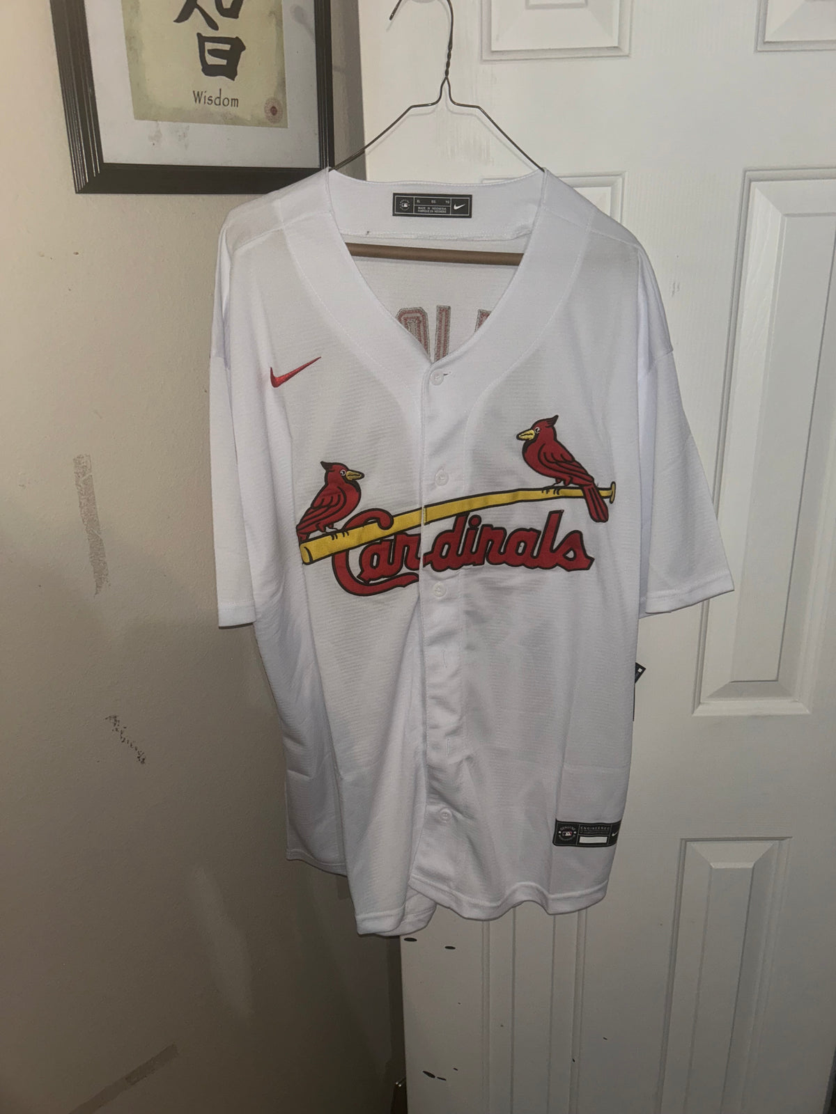 White Nike St. Louis Cardinals Albert Pujols jersey size xl