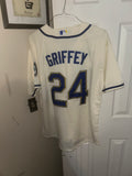 Nike Seattle Mariners Ken Griffey Jr. white jersey size L